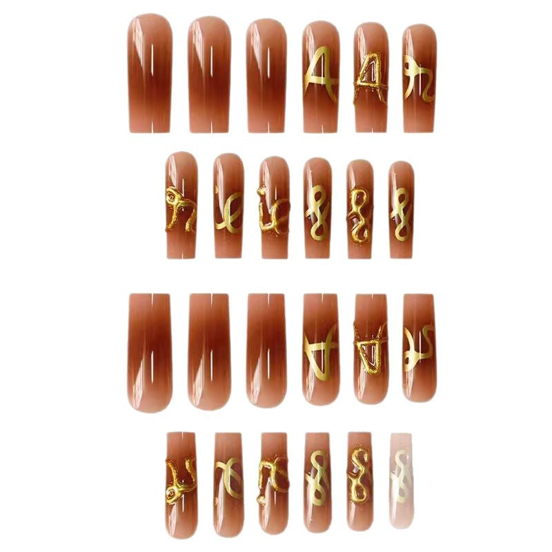 Ausführliches anpassbares Acryl-Nagel-Set Karnz