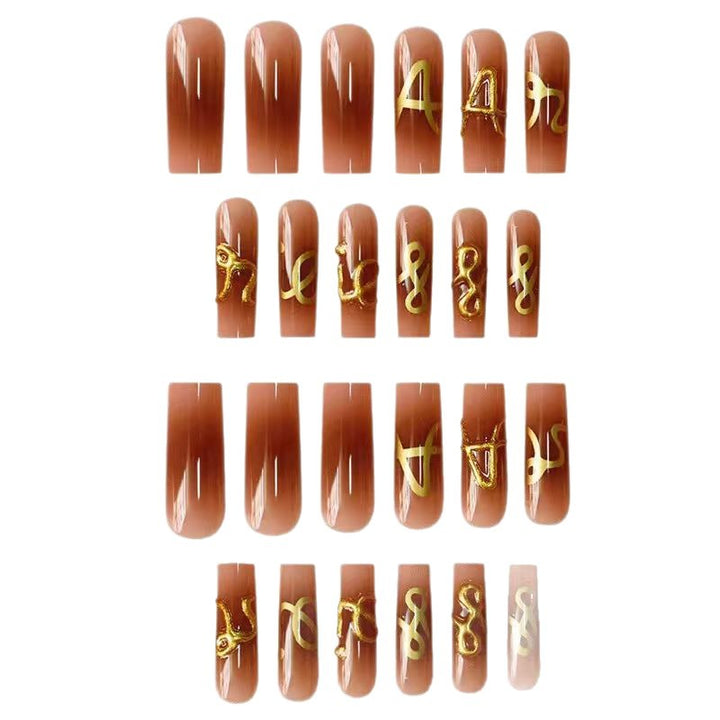 Ausführliches anpassbares Acryl-Nagel-Set Karnz