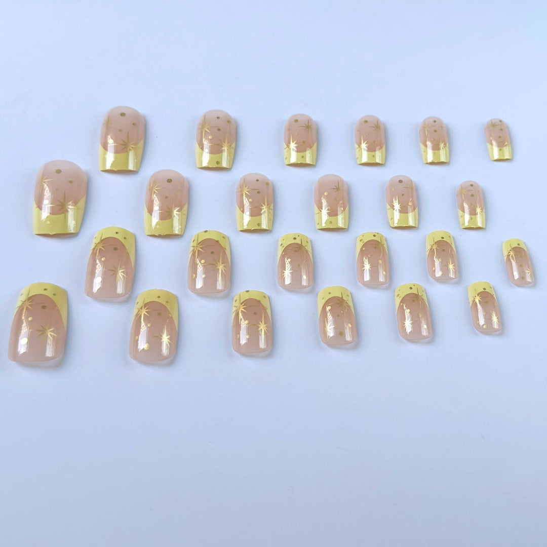 Luxus Druck-On Nagelkunst Set Karnz