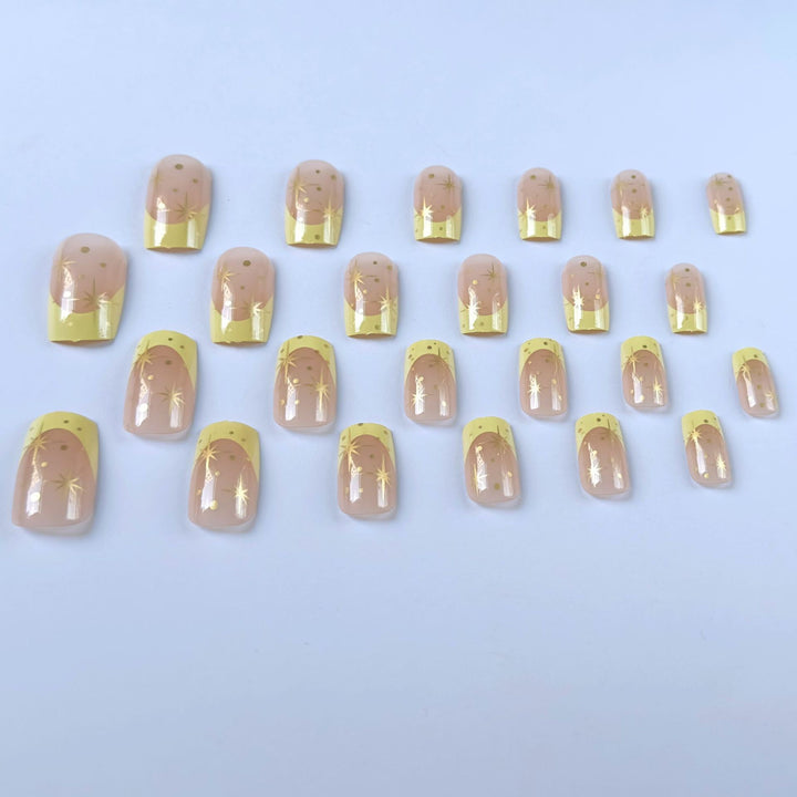 Luxus Druck-On Nagelkunst Set Karnz