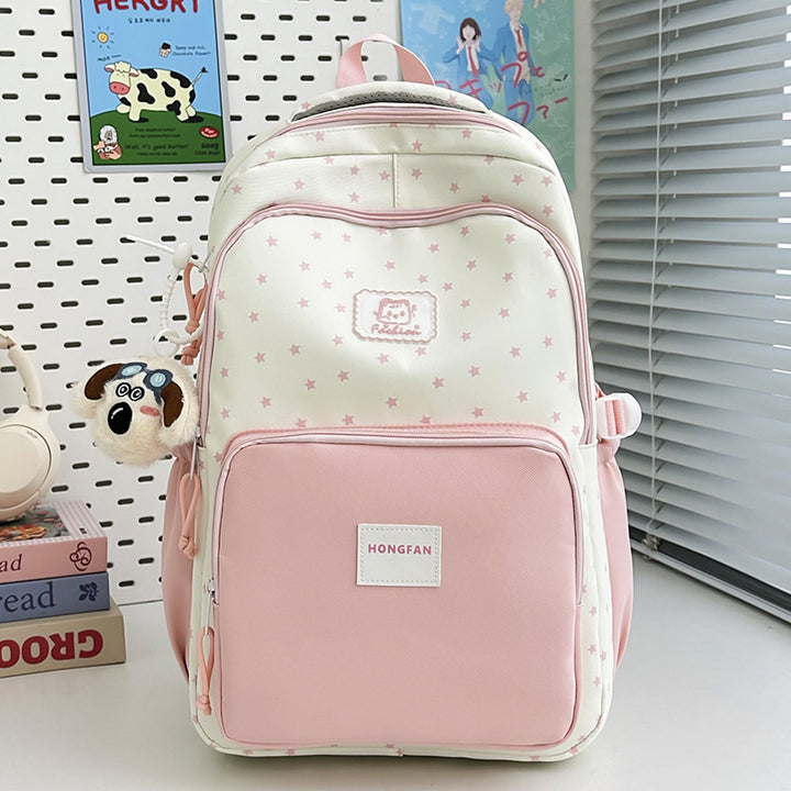 Stylischer Rucksack mit Sternenmuster