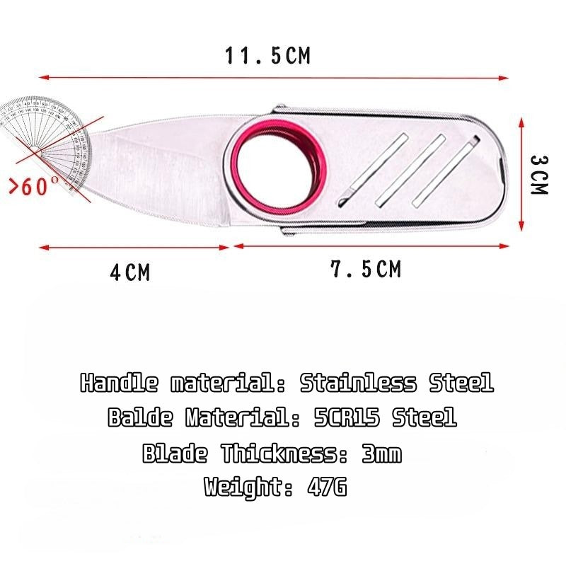 Steel Sharp Mini Multifunktionales Messer | Karnz