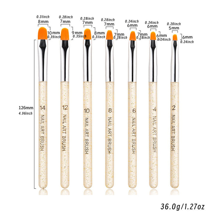 Präzisions-Nagelkunst-Detailpinsel-Set Karnz 1787228377