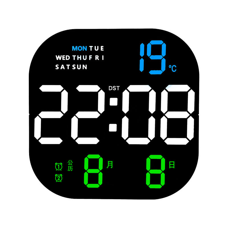 Digitaler Wecker mit Thermometer und Hygrometer Karnz