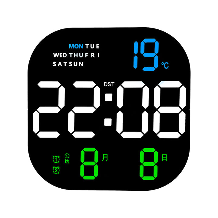 Digitaler Wecker mit Thermometer und Hygrometer Karnz