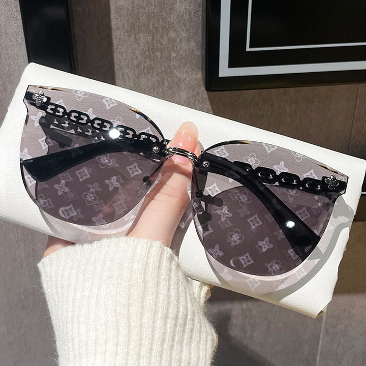 Damen Cat-Eye Sonnenbrille mit luxuriösem Design und hochwertigem UV-Schutz Karnz