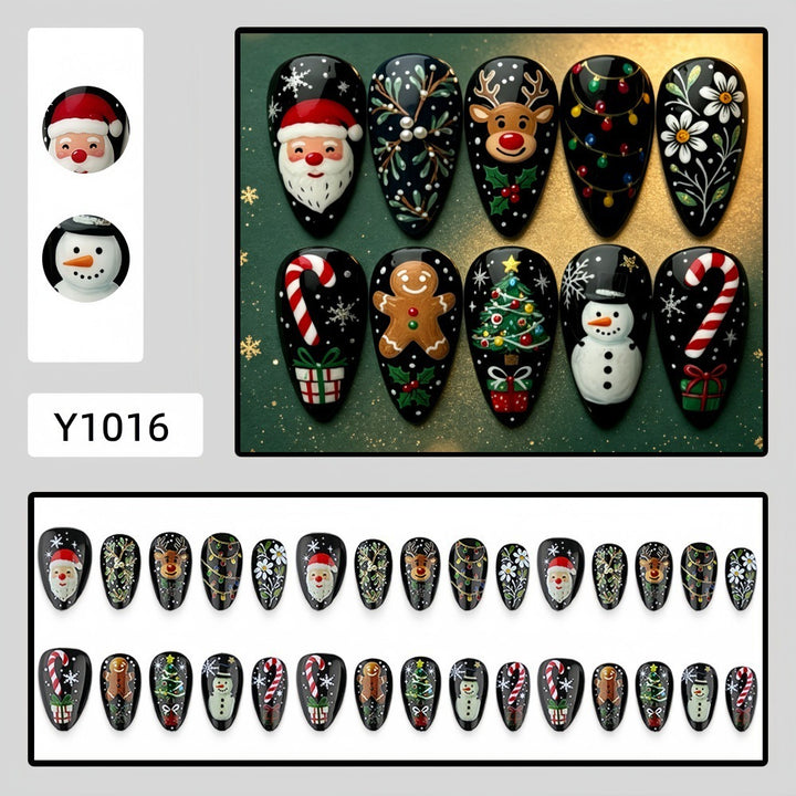 Kunstnägel Im Modernen Tribal-Design Karnz