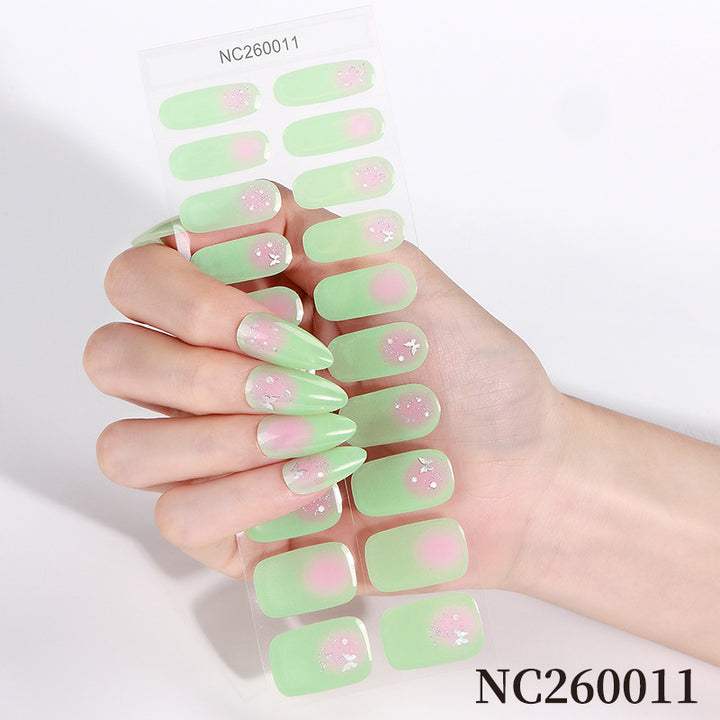 Wasser-inspirierte Nagelwickel