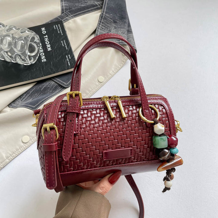 ven Leder Mini Handtasche Karnz