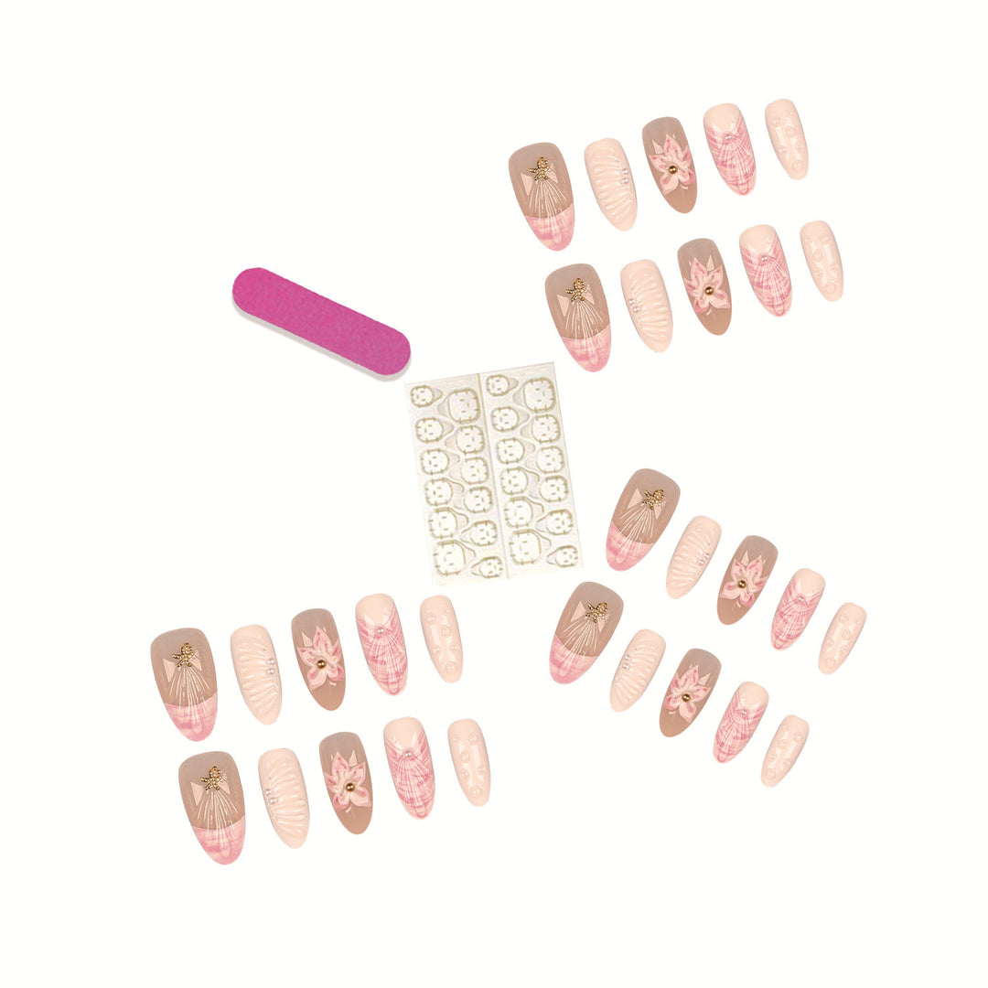 Dekorative Nagelkunst Tipps Set