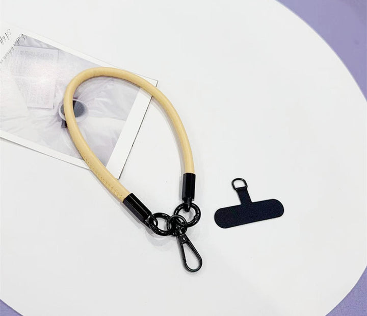 Eleganter Leder Schlüsselanhänger Halter Karnz