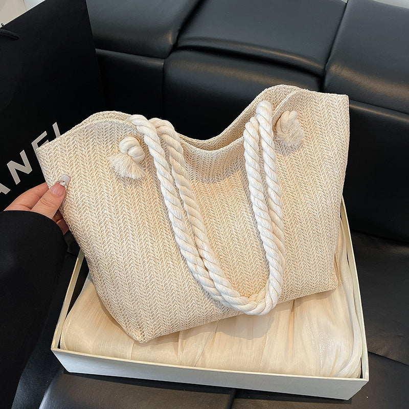 Woven Strandtas