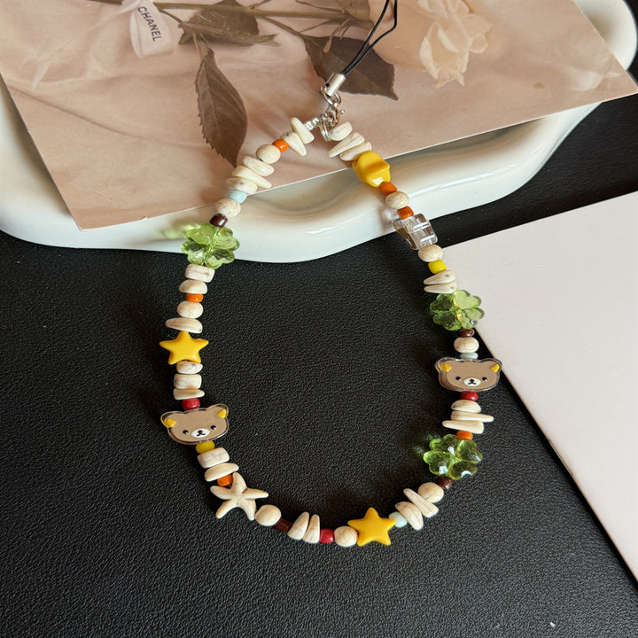 Spaß-Themen-Perlen-Schlüsselanhänger Halter Karnz