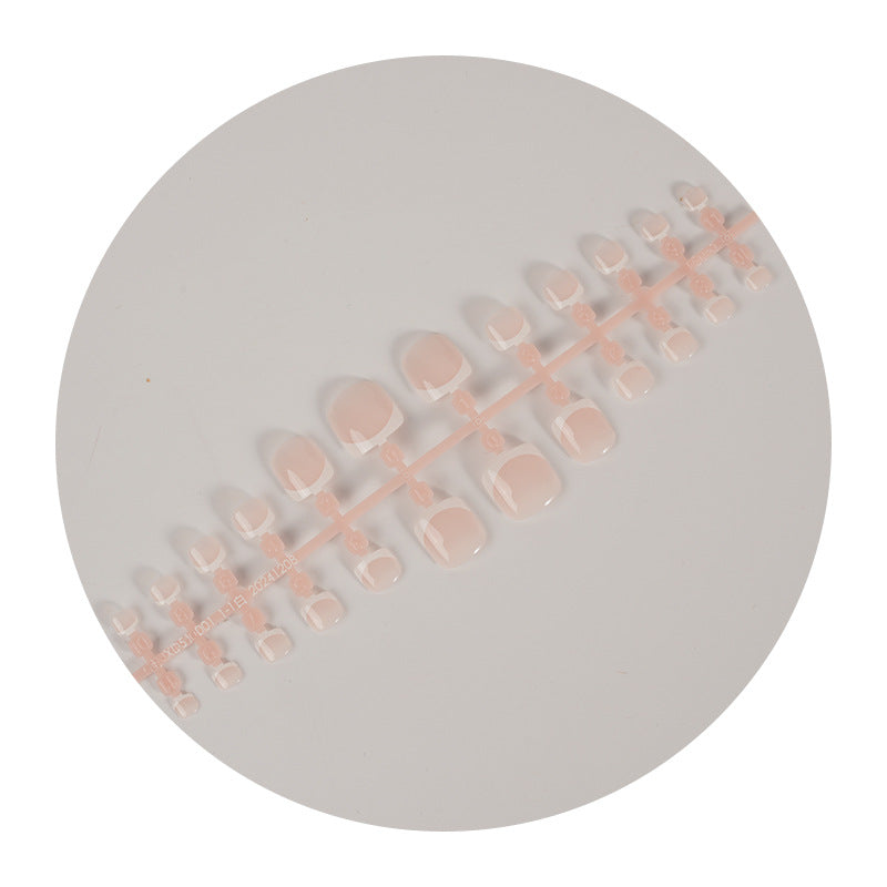 Stylishes French Tip Press-On Nagelset Karnz