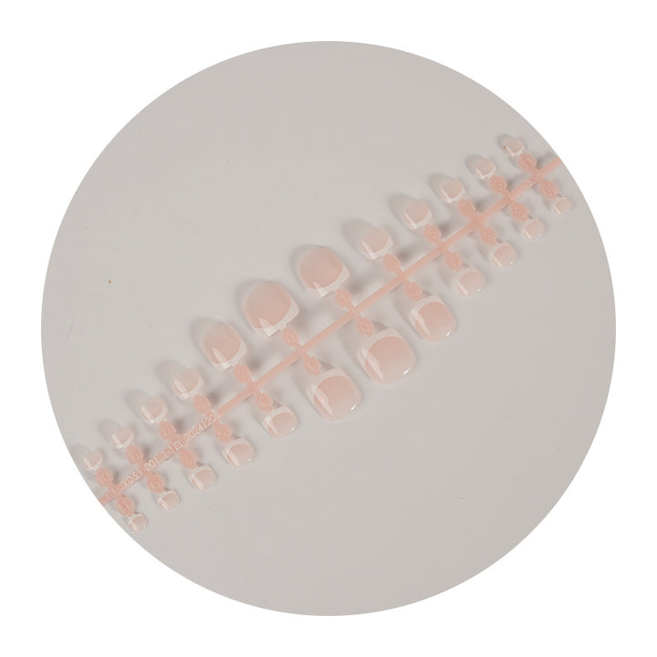 Stylishes French Tip Press-On Nagelset Karnz