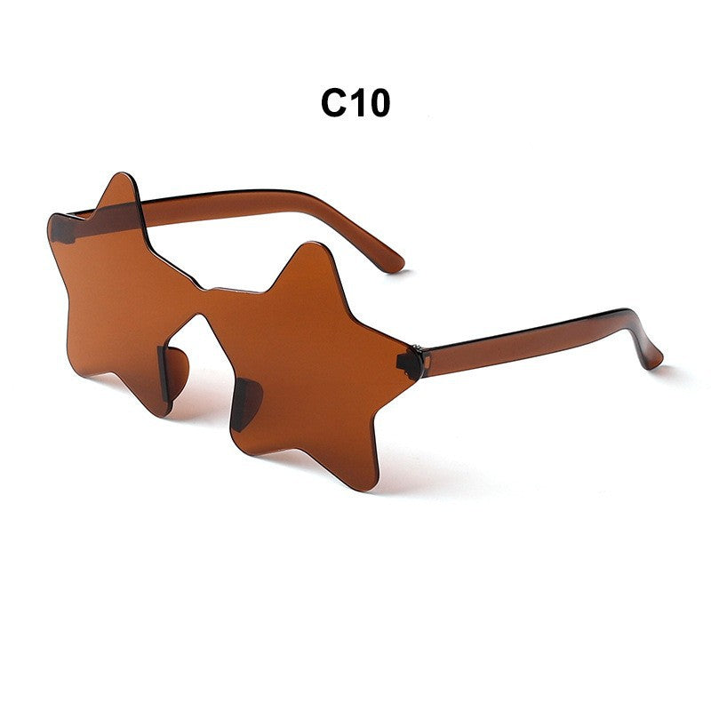 Damen Star-Shaped Sonnenbrille Karnz