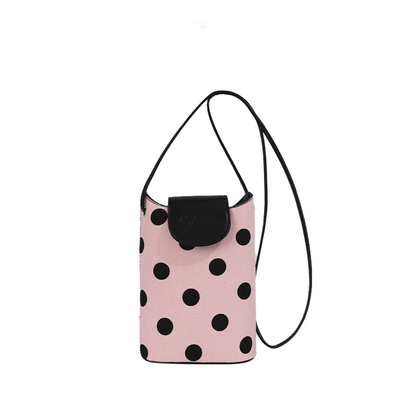 WoPlayful Polka Dot Umhängetasche Karnz