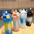Damen praktische Isolier-Wasserflasche mit sicherem Verschluss Karnz