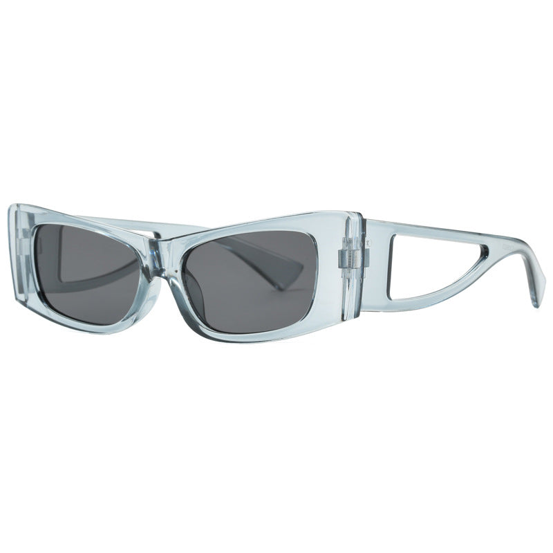 Damen trendige Sonnenbrille mit außergewöhnlichem Design und schützendem UV-Filter Karnz