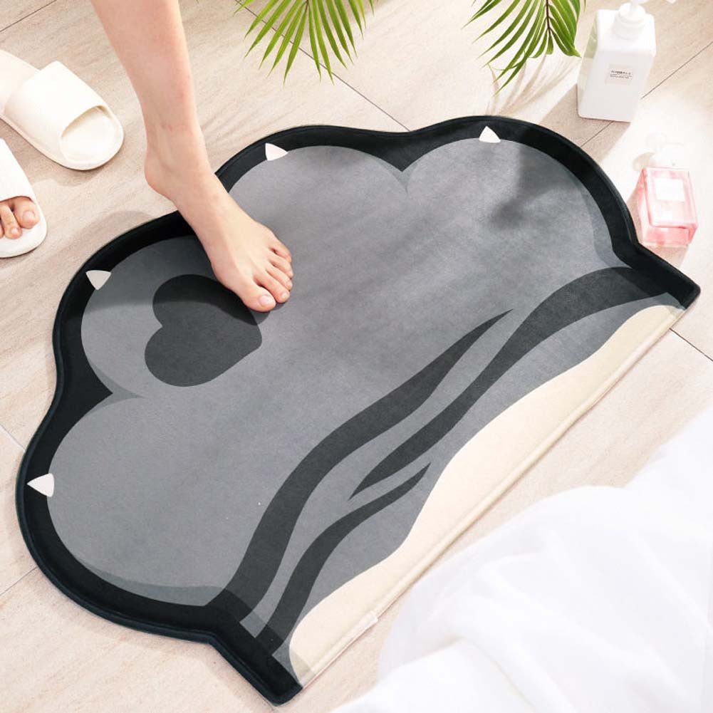 Verspieltes Tierdesign Badmatte