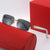 Damen rechteckige Designer-Sonnenbrille Karnz