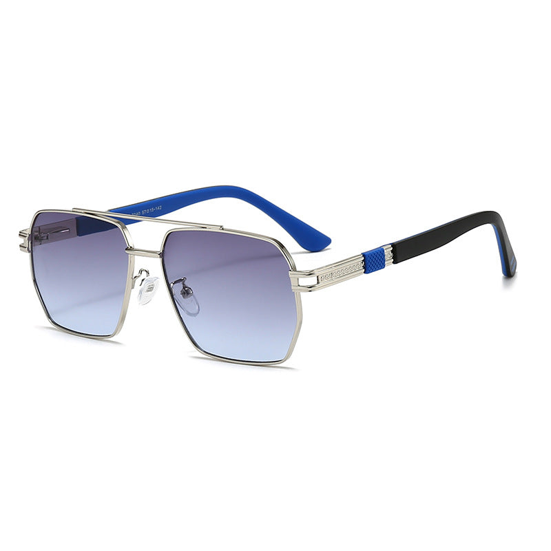 Herren Sonnenbrille mit hochwertigem Metallrahmen und sportlichen Akzenten Karnz