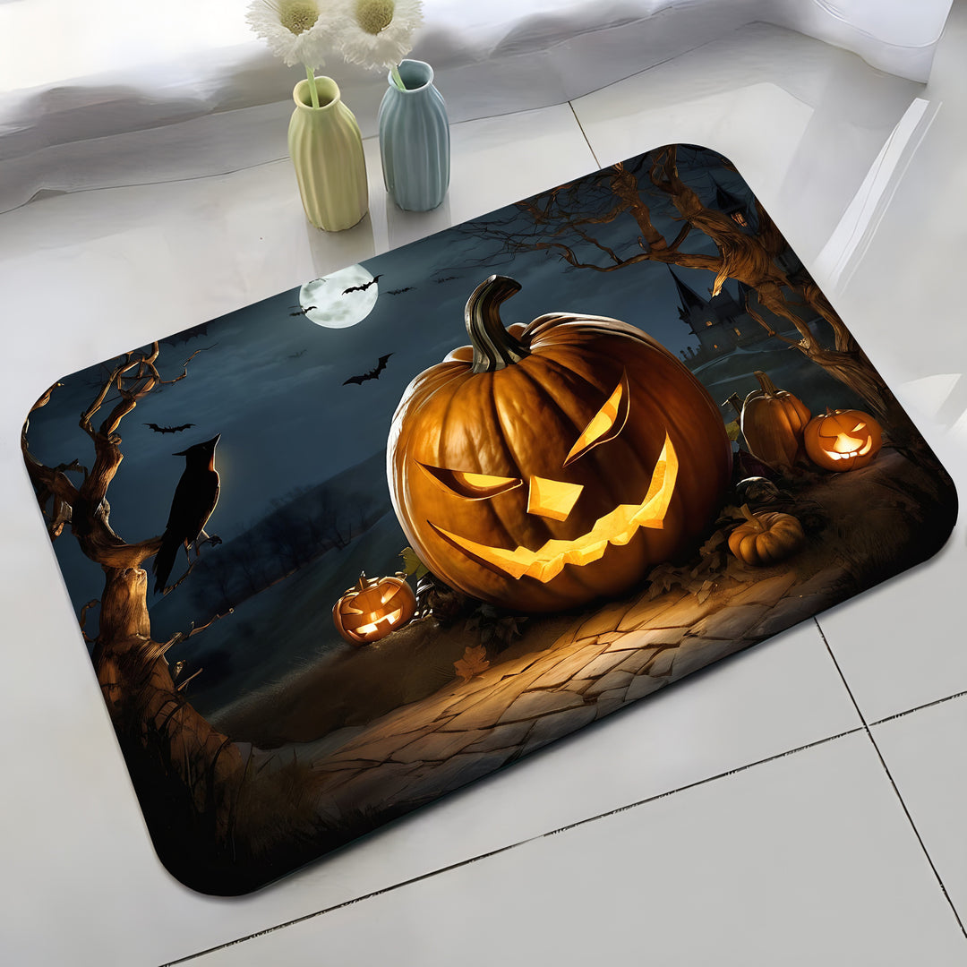 Halloween-Themen Katzendekorative Matte Karnz