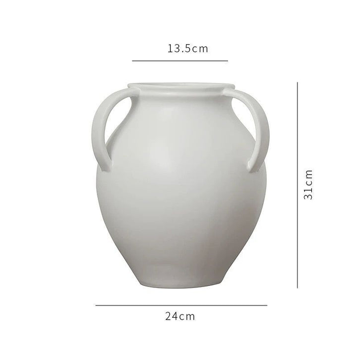 Künstlerische dekorative Keramikurne
