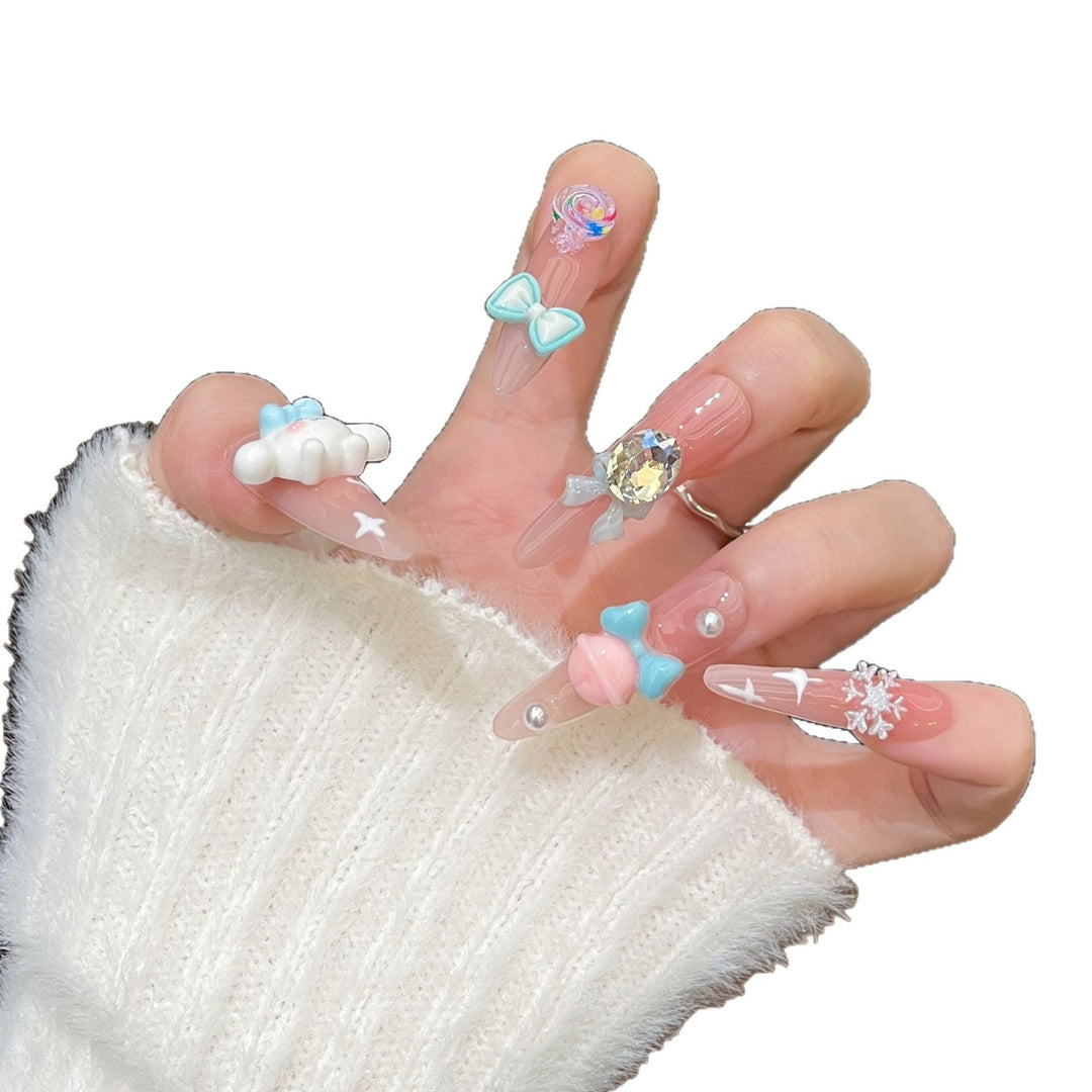 Dekoratives 3D Charakter Nail Art Set Karnz