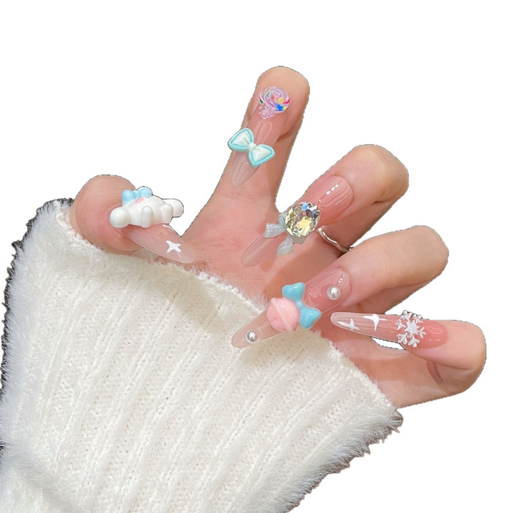 Dekoratives 3D Charakter Nail Art Set Karnz