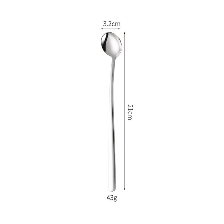 Eleganter und Ergonomischer Teelöffel mit Glänzender Oberfläche Karnz