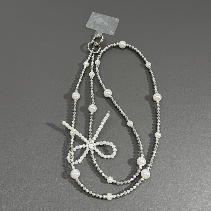 Elegante Perlenverzierte Lanyard Karnz