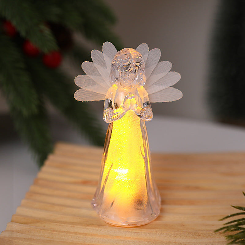 Dekorative LED Engel Figur Karnz