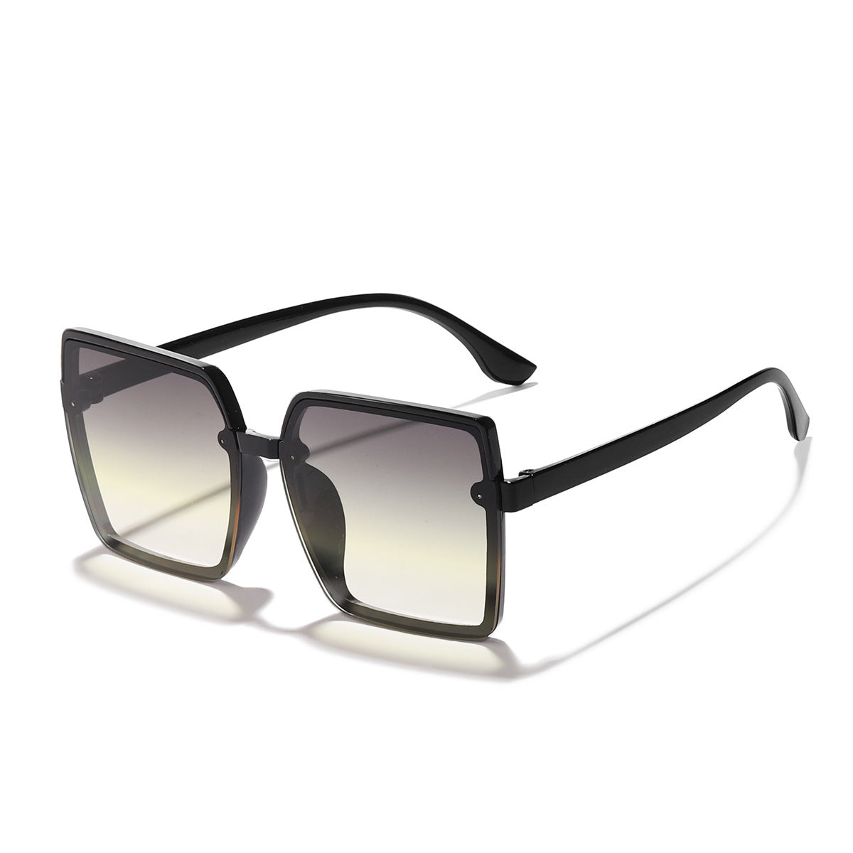 Damen quadratische Sonnenbrille mit UV-Schutz und eleganter Rahmenstruktur Karnz