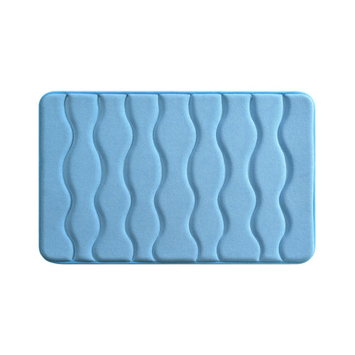 Weiche Wellen Design Badezimmermatte Karnz