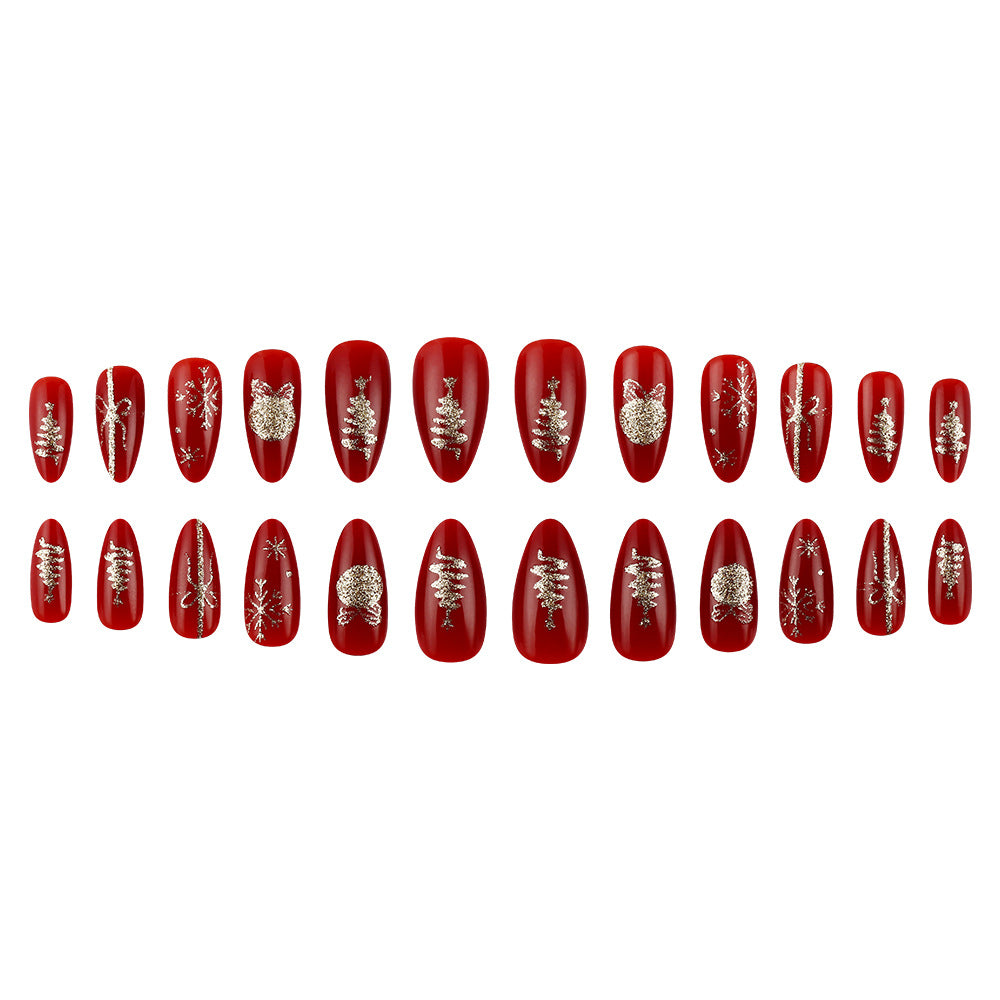 Festliches thematisches dekoratives Nagelset Karnz