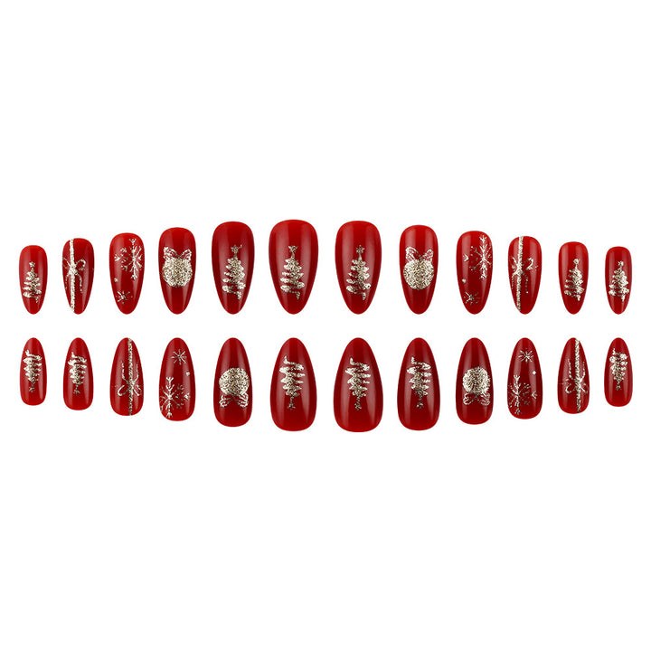 Festliches thematisches dekoratives Nagelset Karnz