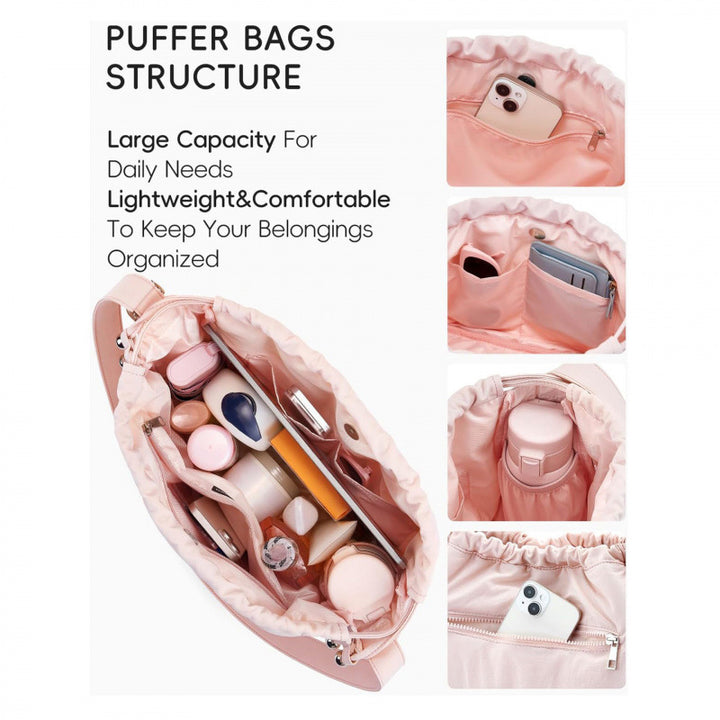 Bequeme Schultertasche mit Gepolstertem Design Karnz