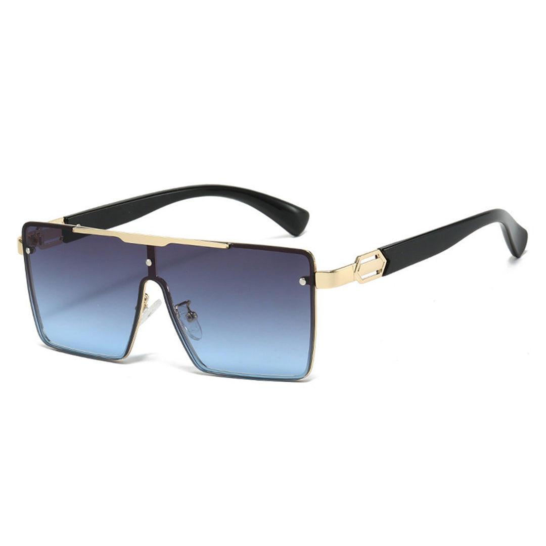 Damen Modische Oversized-Sonnenbrille im exklusiven Schildpatt-Design Karnz