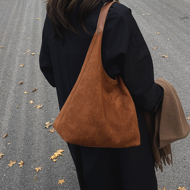 Wildleder Tote