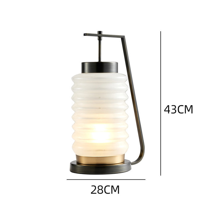 Zeitgenössische skulpturale Tischlampe
