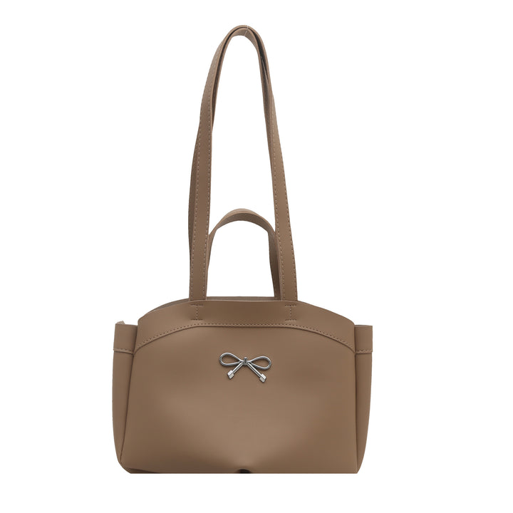 Elegante Bogen-Akzent Handheld Tote Bag Karnz