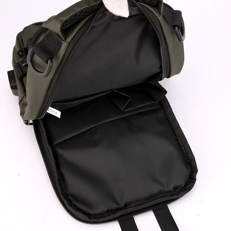 Kompakte Multi-Taschen Sling-Rucksack Karnz