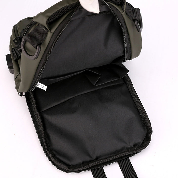 Kompakte Multi-Taschen Sling-Rucksack Karnz
