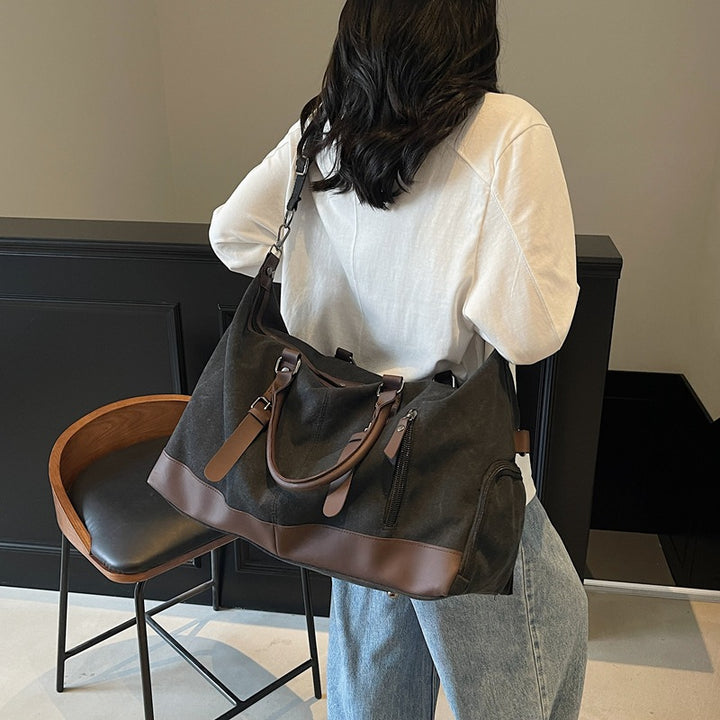 Vielseitige Canvas Reis Duffel-Tasche Karnz