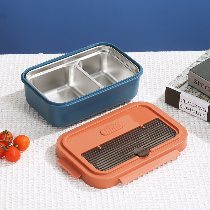 Mehrere Fächer Edelstahl Bento Lunchbox