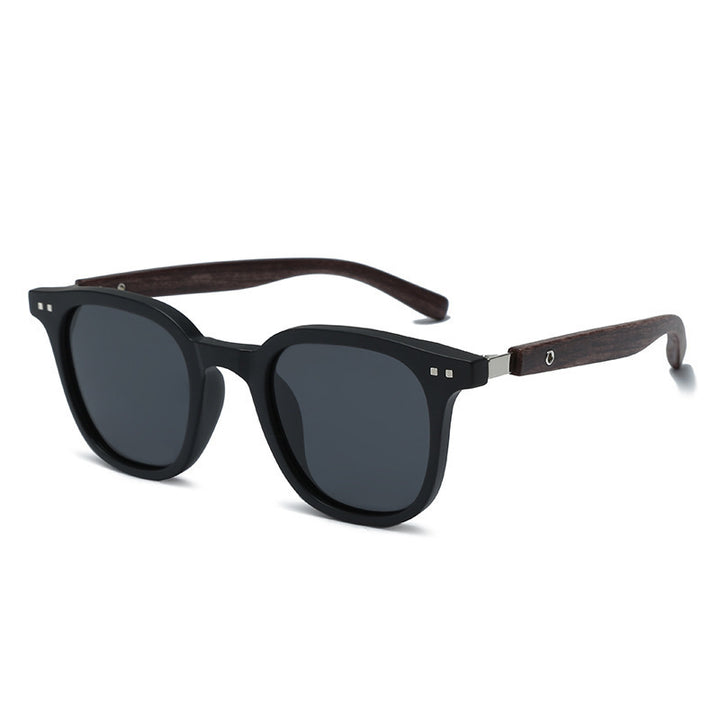 Vintage-inspirierte quadratische Sonnenbrille Karnz