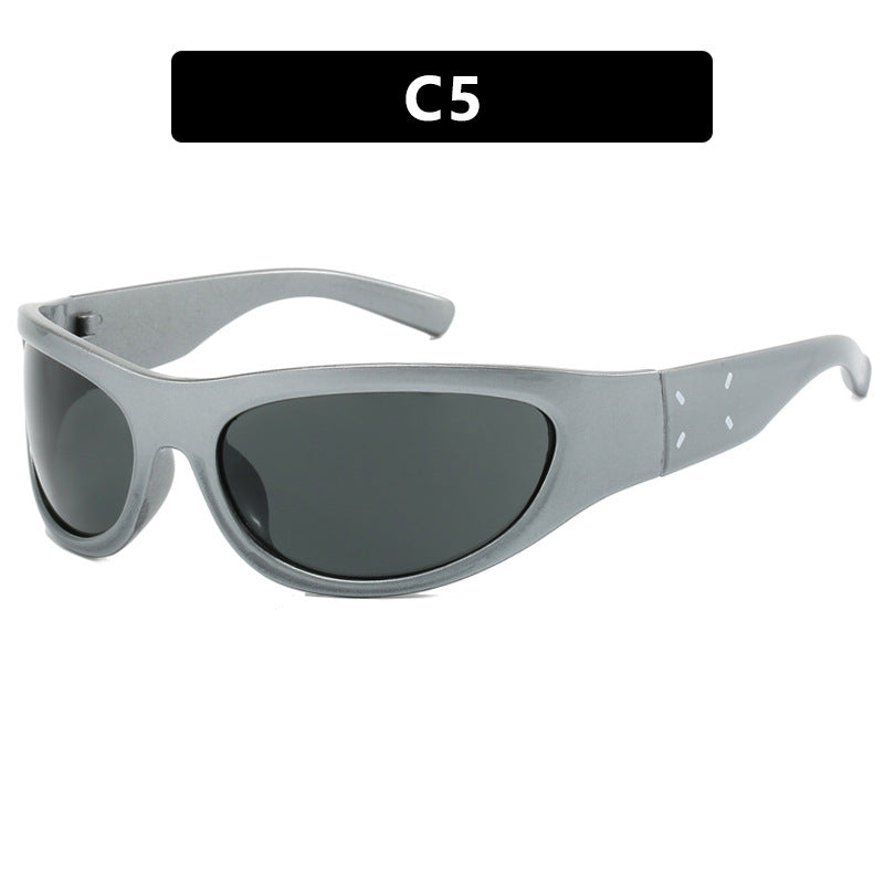 Damen sportliche Sonnenbrille mit ergonomischem Design Karnz