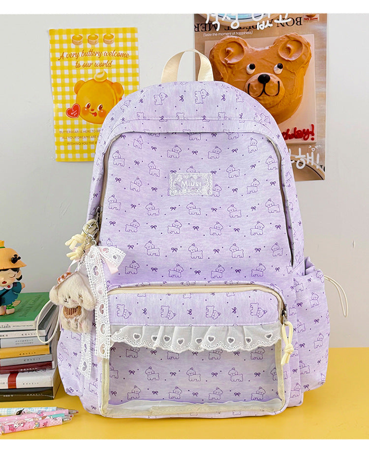 Hübscher cartoonförmiger Tagesrucksack