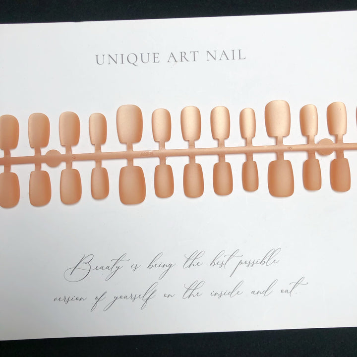 Mattes Finish Press-On Nagelset